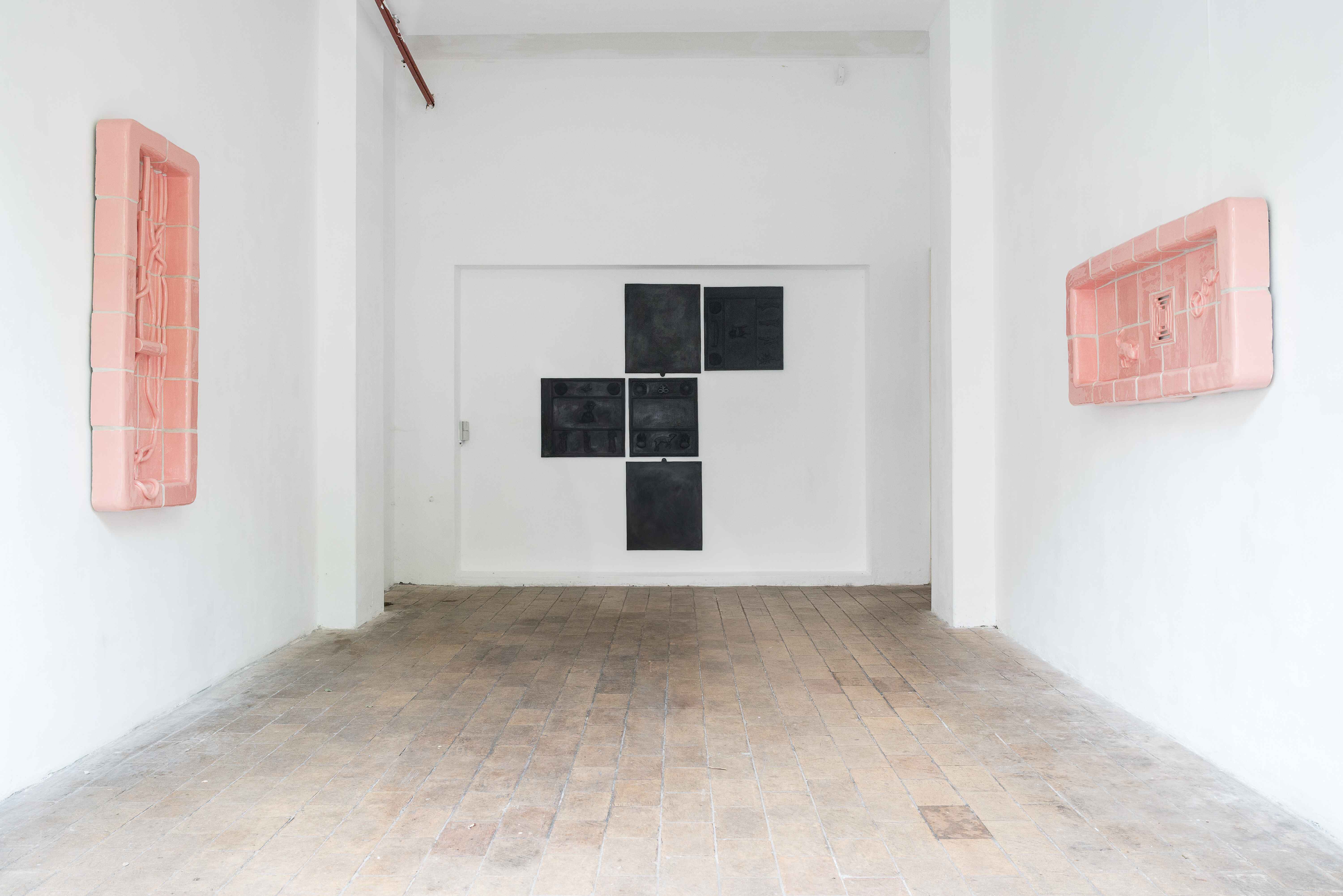 Janina Fritz Sophia Simensky Spare Wheel Brussels Vital Heat Exhibition View 2024 Janina Fritz Website